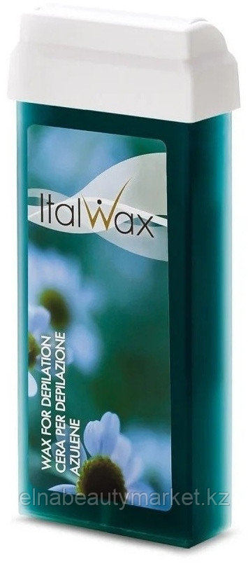 Воск ITALWAX Азулен плотность средняя в картридже 100 мл - фото 1 - id-p115590634