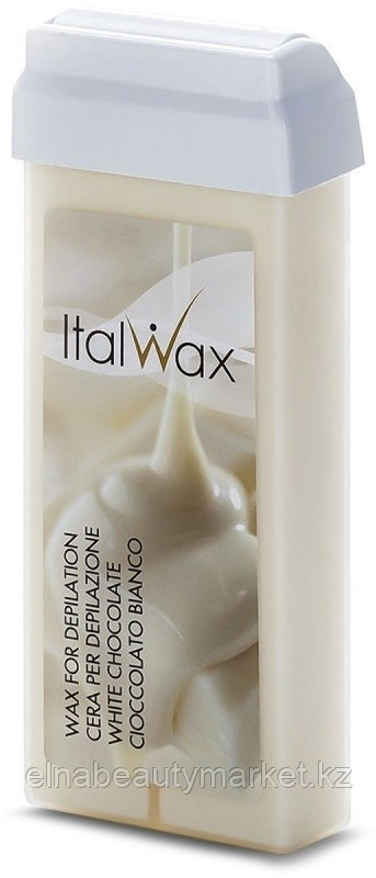 Воск ITALWAX Белый шоколад плотность средняя в картридже 100 мл, фото 1