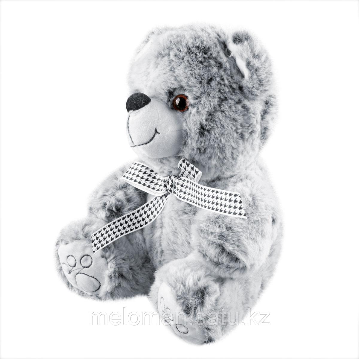 Plush: Мягкая игрушка "Медвежонок с бантиком" серо-голуб., 20 см - фото 2 - id-p115590821