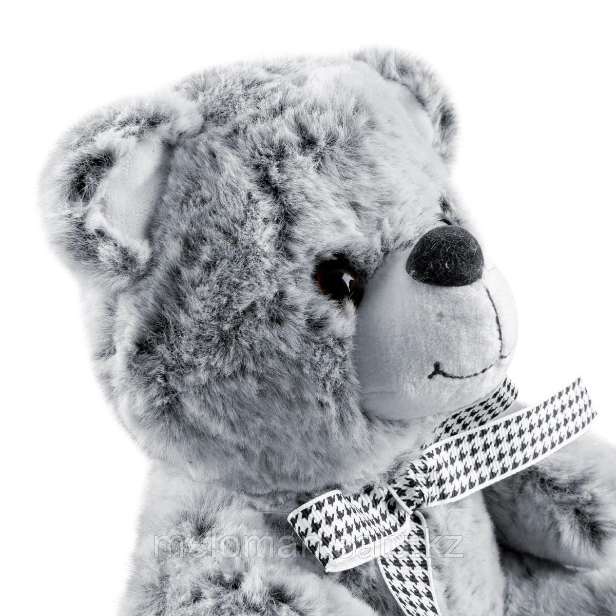 Plush: Мягкая игрушка "Медвежонок с бантиком" серо-голуб., 20 см - фото 4 - id-p115590821