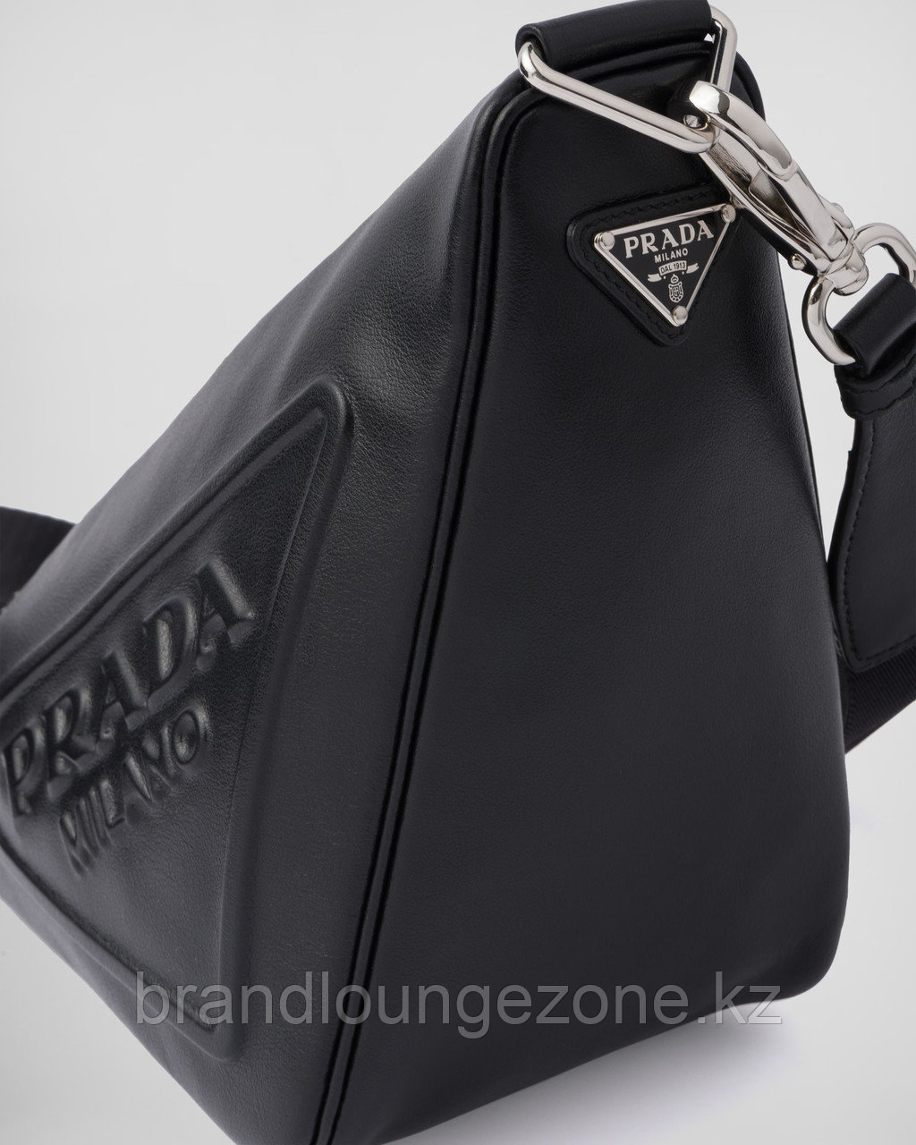 Кожаная сумка через плечо Prada -Triangle - фото 6 - id-p115590868