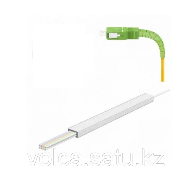 Maxonice MN-PS104SU PLC 1x8 steel tube 0,9mm 1,5m G657 cплиттер SC(APC)