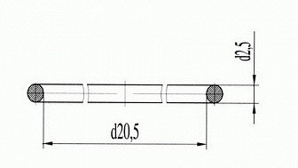 021-025-25-2-3 Кольцо 025-030-30-2-2