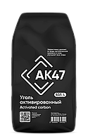 Фильтрующий материал с активированным кокосовым углем AK47 12x40 (50л, 25кг)