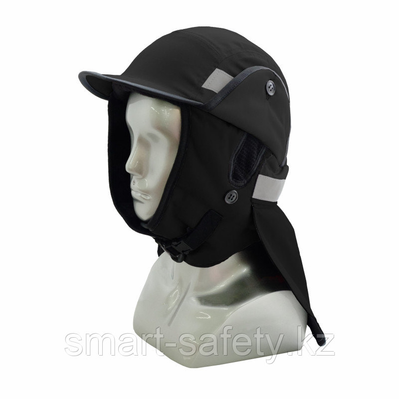 Каскетка защитная RZ СУРГУТ CAP черная, фото 1