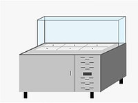 Пицца стол холодильный с саладеттой 100/60