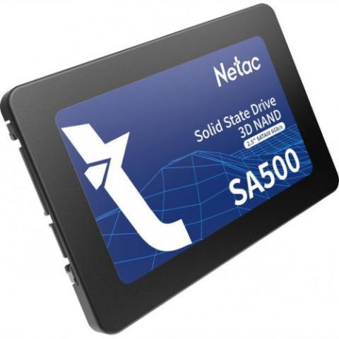 Внутренний жесткий диск Netac SA500 NT01SA500-240G-S3X (SSD (твердотельные), 240 ГБ, 2.5 дюйма, SATA) - фото 1 - id-p114863956