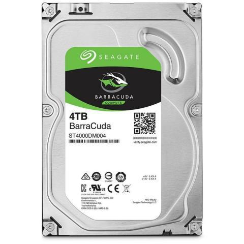 Жесткий диск HDD 4Tb Seagate Barracuda ST4000DM004, 3.5", 256Mb, SATA III - фото 1 - id-p101610800