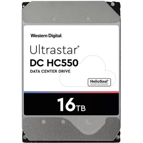 HDD Server WD/HGST ULTRASTAR DC HC550 (3.5 , 16TB, 512MB, 7200 RPM, SATA 6Gb/s, 512N SE NP3), SKU: 0F38462 - фото 1 - id-p105911606