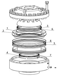 РТИ к превентору PUG 180x5000 (Нефтепроммаш)