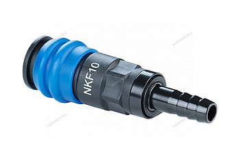 Разъем композитный "мама" быстросъемный - елочка Ø 10 мм NORDBERG