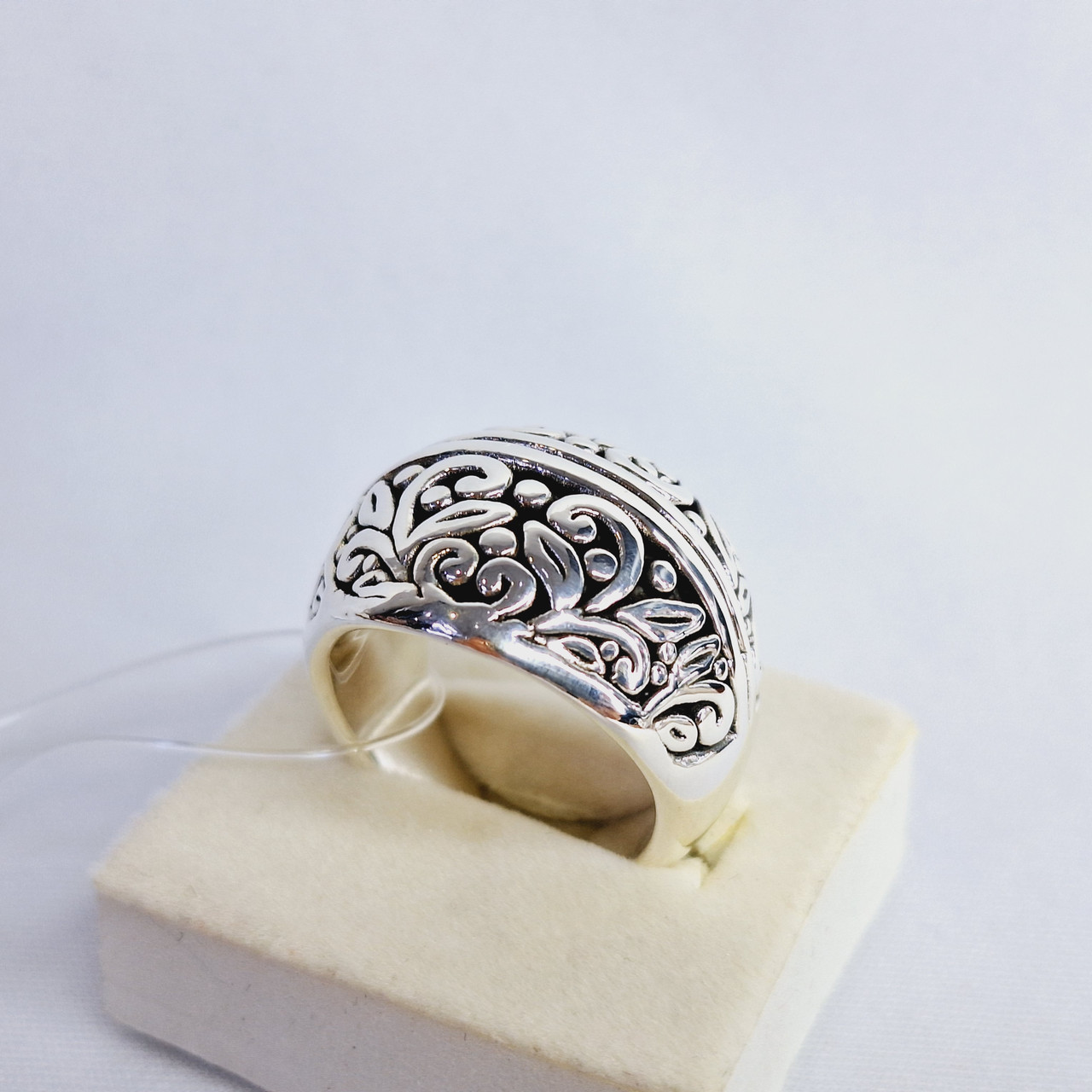Кольцо Алматы N212 серебро без покрытия вставка без вставок - фото 2 - id-p115605861