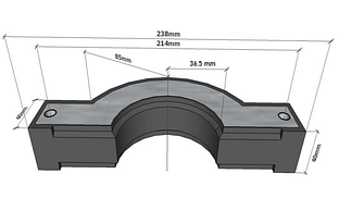 №18 Торцевое уплотнение трубное 73мм 2S91.01C.01.00 (чертёж УПЛ-2FZ18-35.01.00.000-73)
