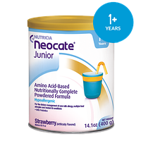 Neocate (Nutricia) Junior Құлпынай Некеит Джуниор балалар қоспасы құлпынай дәмі балалар қоспасы