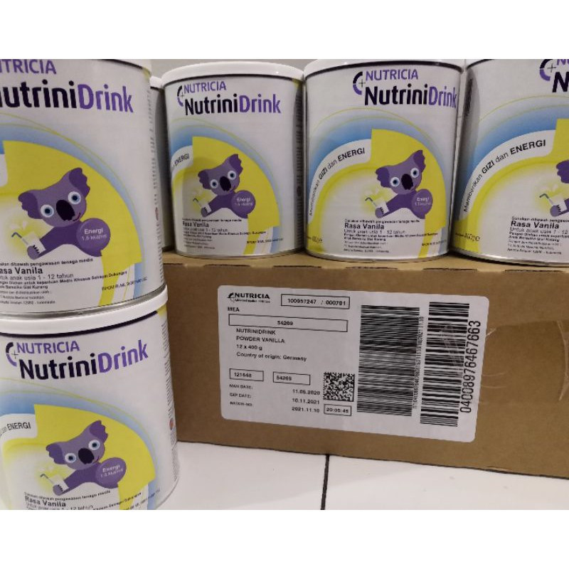 Nutrinidrink Powder Nutricia Нутринидринк 400 гр Нутриция детская смесь - фото 1 - id-p115606366
