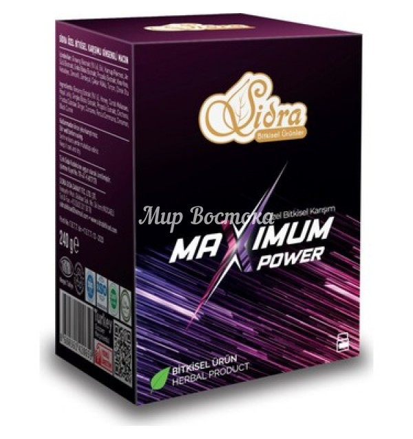 Эпимедиумная паста Sidra MAXIMUM POWER (Epimedyumlu Macun)