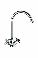 Смеситель для кухни, хром, VODA Vasilek VL 519