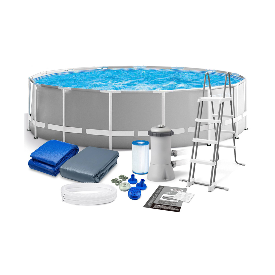 Каркасный бассейн Intex 26726NP, 457 х 122 см, фото 1