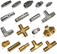 Соединительные муфты и переходы для нейлоновых труб TecnoCooling