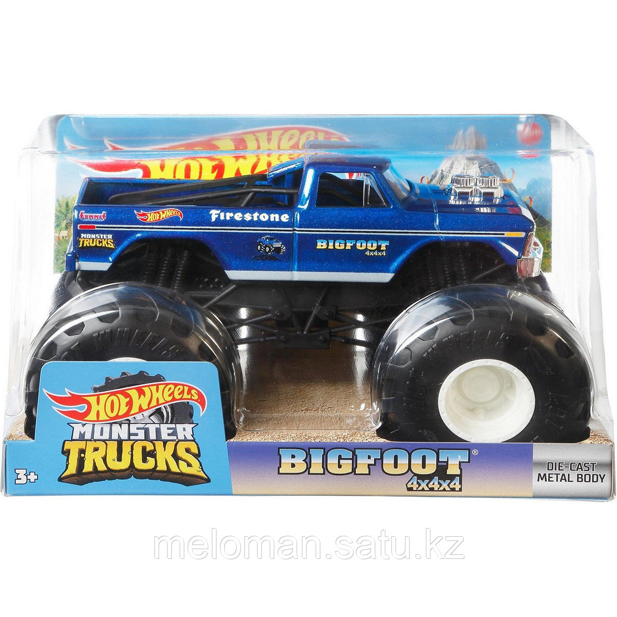 Hot Wheels: Monster Trucks. 1:24 BigFoot - фото 4 - id-p115704938