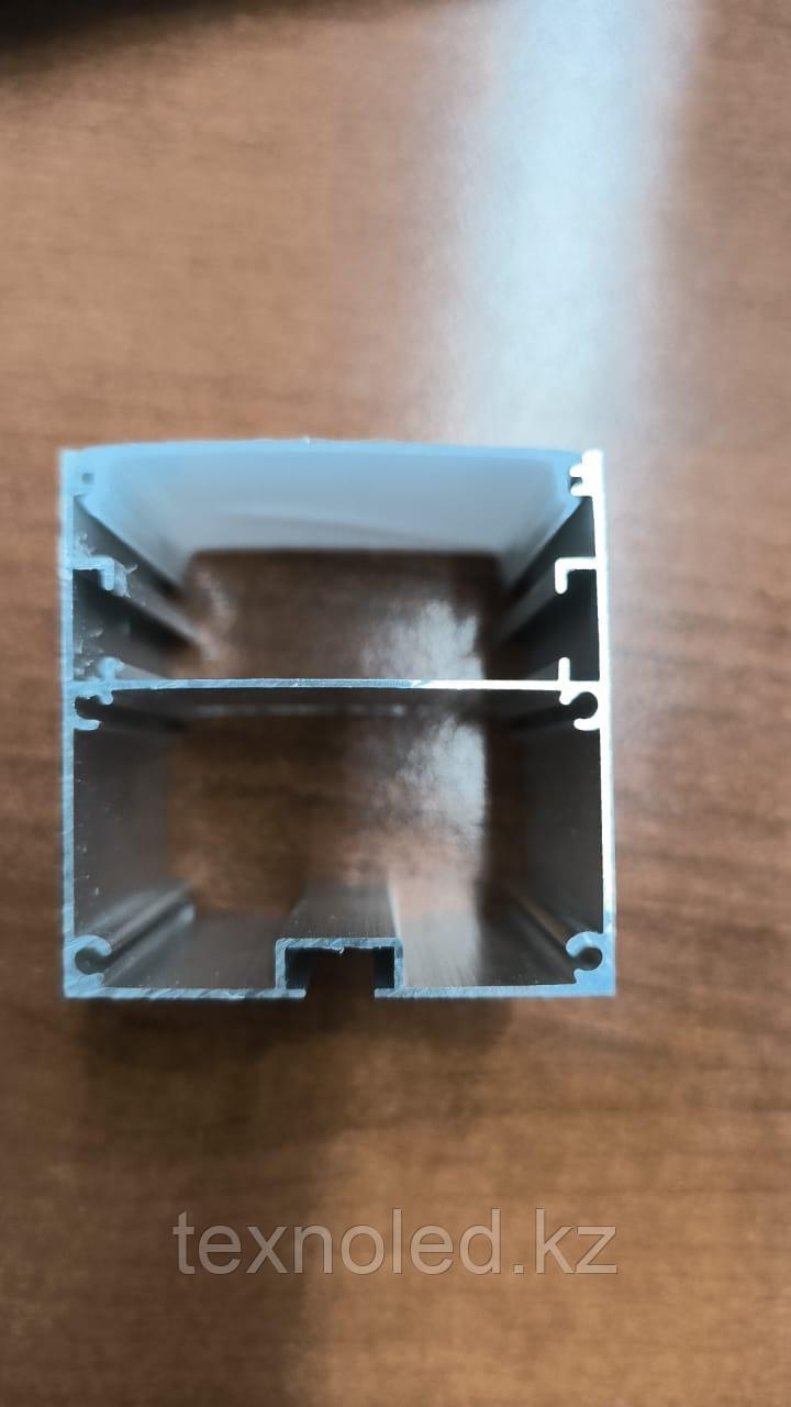 Алюминиевый накладной профиль 50*50 мм для светодиодной ленты