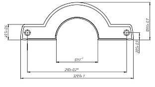 №18 Торцевое уплотнение трубное 127мм T-PPG 230x5000.000-06 (чертёж УПЛ-2FZ23-35.01.00.000-127)