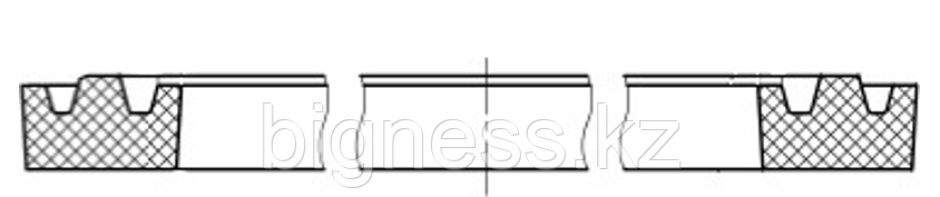 Кольцо уплотнительное PPG 350x5000.017 W-образное