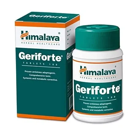 Герифорте Хималая ( Geriforte Himalaya ) успокоительное, снимает усталость и стресс, укрепляет иммунитет 60 та - фото 1 - id-p115717294