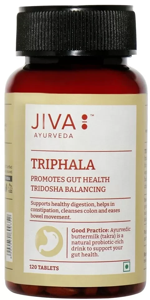 Трифала ( Triphala Jiva ) от шлаков, паразитов, токсинов, омоложение, укрепление здоровья, снятие тошноты 120 - фото 1 - id-p115717301