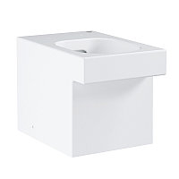 УНИТАЗ НАПОЛЬНЫЙ ПРИСТАВНОЙ БЕЗОБОДКОВЫЙ GROHE CUBE CERAMIC 3948500H