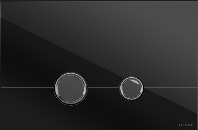 Кнопка STERO для LINK PRO/VECTOR/LINK/HI-TEC стекло черный - фото 1 - id-p105437424