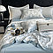 Полуторный комплект постельного белья из тенселя с одеялом и цветочным принтом, фото 8