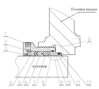 №3 Кольцо грязесъёмное 4,5" Гр-114(3,6).01.000