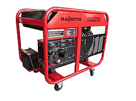 Генератор бензиновый GFE 12000E Magnetta (8,5 кВт, 220 В, ручной/электро, бак 25 л)