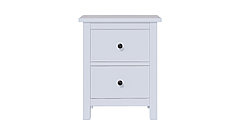 КЫМОР Комод 2 ящ 54*66*38 Белый