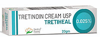 Третиноин 0,025% ( Tretinoin cream Healing Pharma ) крем для лечения прыщей и омоложения кожи 20 гр