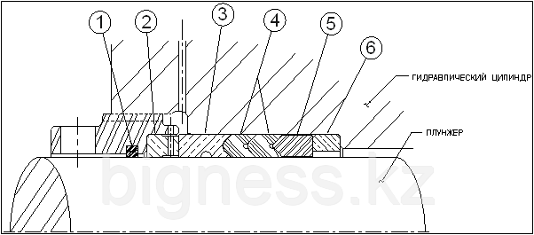Кольцо нажимное T(Q)WS-114.01.06.00.001 4.5"