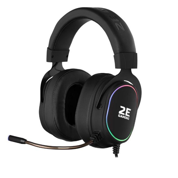 Гарнитура игровая 2E GAMING HG350 RGB USB 7.1 Black (2E-HG350BK-7.1), фото 1