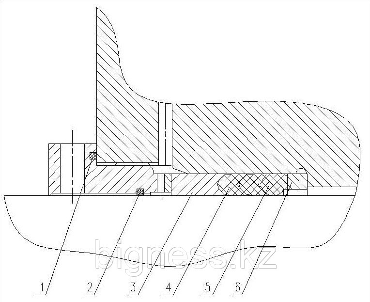 Направляющее кольцо KQZ 2.5-127.01.06.00.001