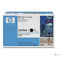 Картридж HP Q5950A, Чёрный, На 11000 страниц для HP Color LaserJet 4700