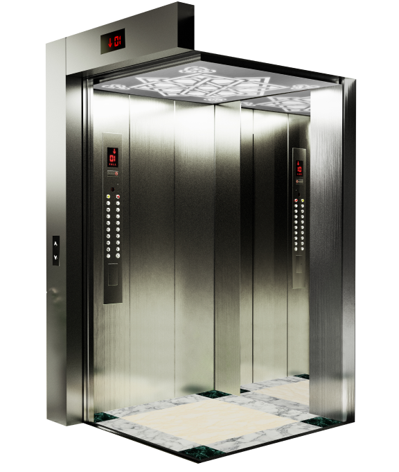 Пассажирский лифт ELT-P 1600 MR | MRL - фото 1 - id-p115722940