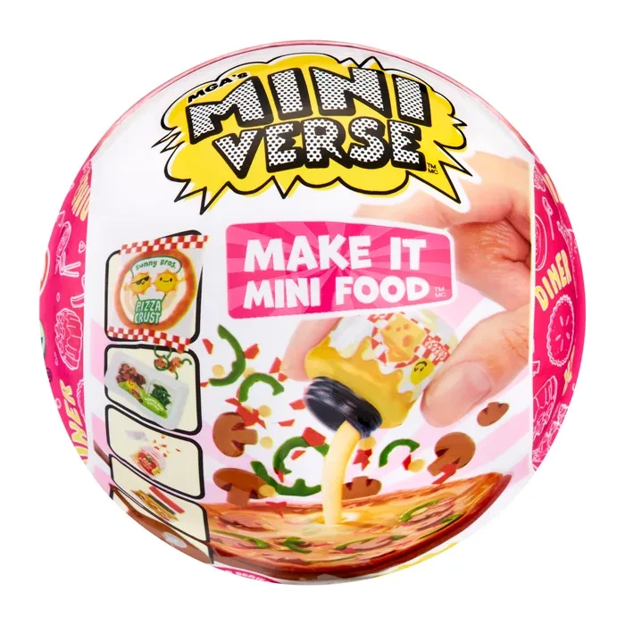 Игрушка Яйцо сюрприз Miniverse Mini Foods Diner S2A в непрозрачной упаковке MGAs
