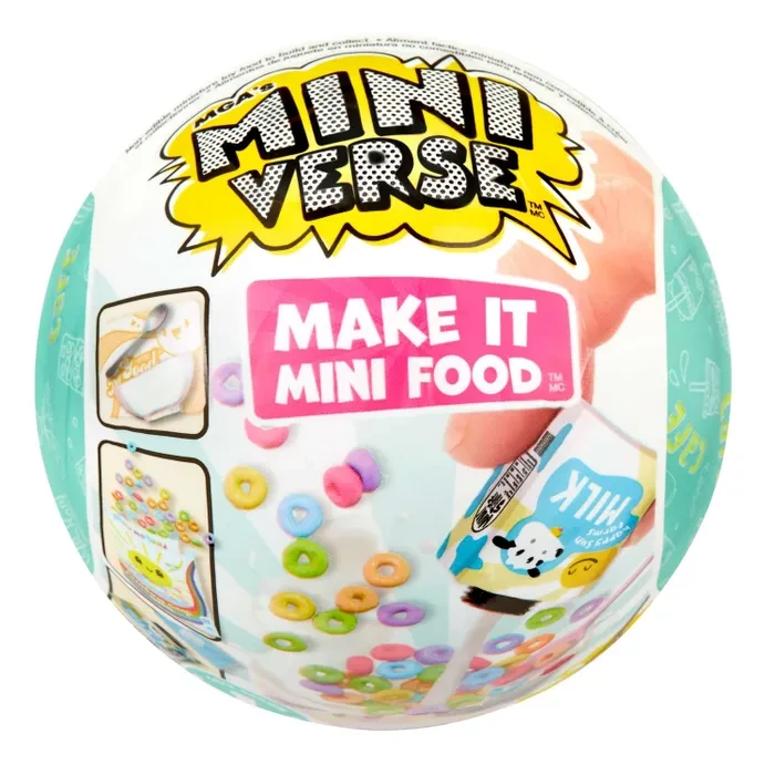 Игрушка Яйцо сюрприз MGA's Miniverse Food Series Cafe в непрозрачной упаковке