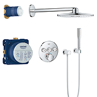 Душевая система встраиваемая Grohe Rainshower 310 SmartActive Grohtherm SmartControl 34705000, хром