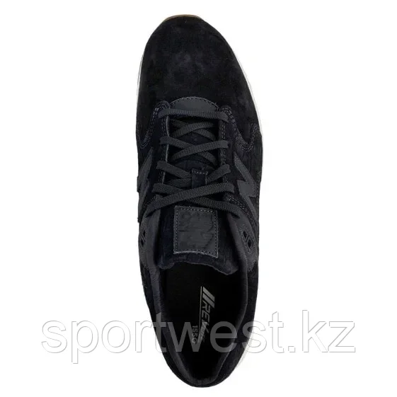 Мужские кроссовки повседневные черные замшевые низкие демисезонные с белой подошвой New Balance 1550 - фото 6 - id-p115727625