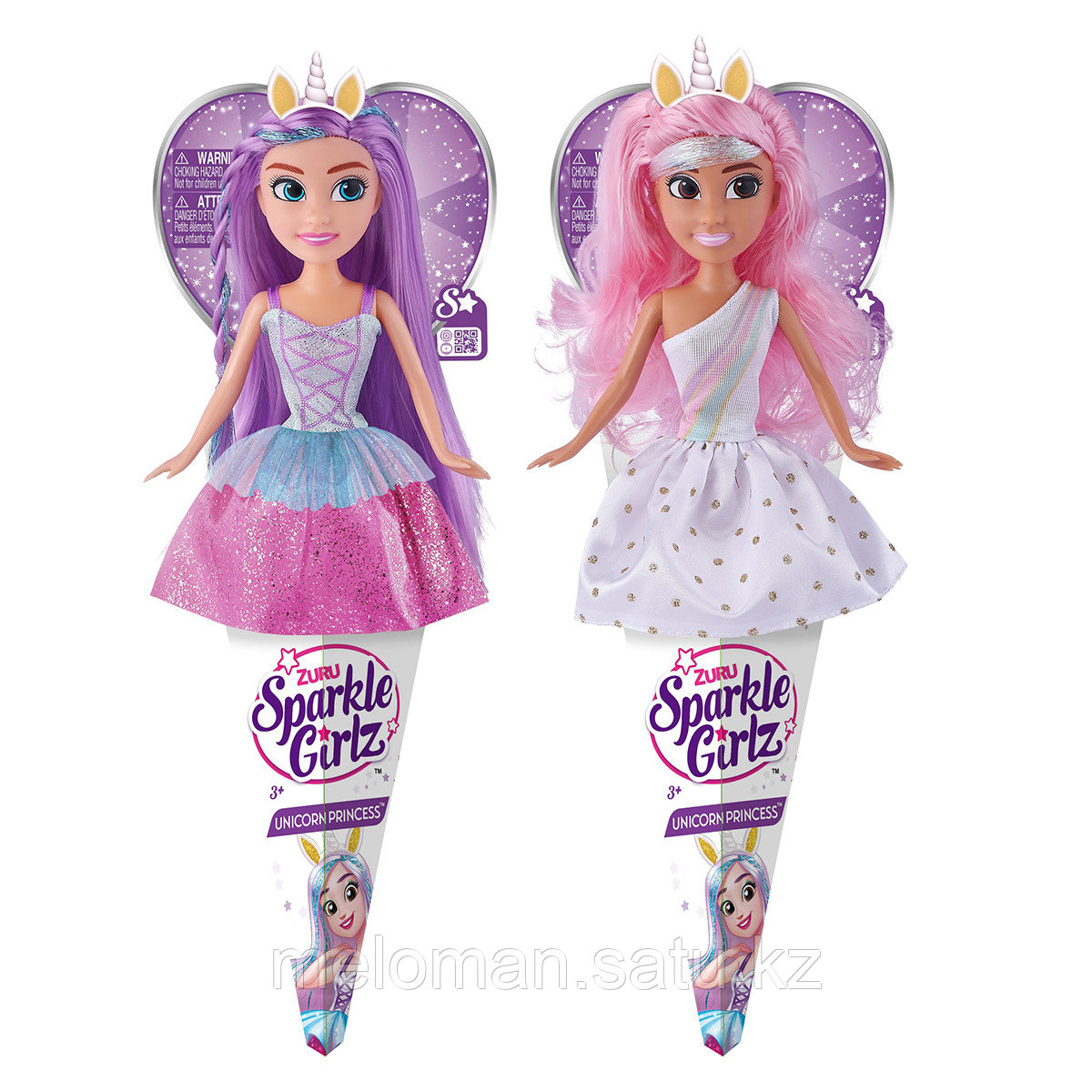 Sparkle Girlz: Кукла Unicorn Princess Cone 26см, в ассортименте - фото 1 - id-p115735199