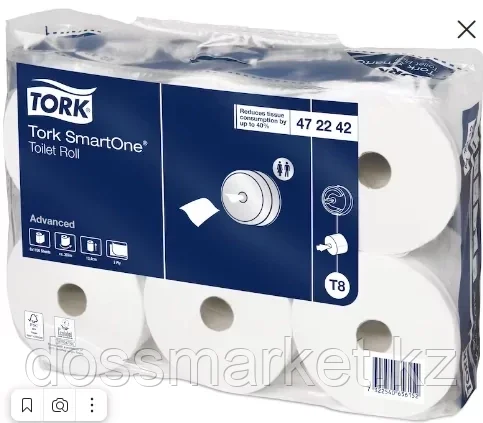 Tork SmartOne туалетная бумага в рулонах,207 m, цена за 1 шт