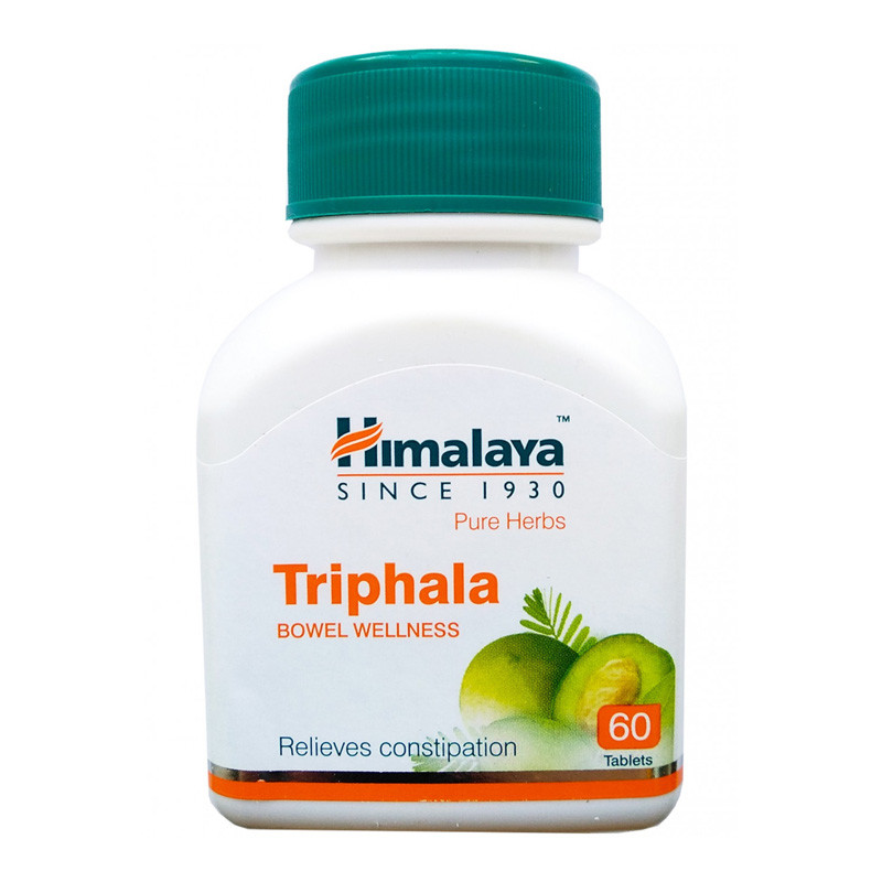 Трифала Хималая ( Triphala Himalaya ) токсиновыводящие таблетки с организма 60 таб - фото 1 - id-p115738782