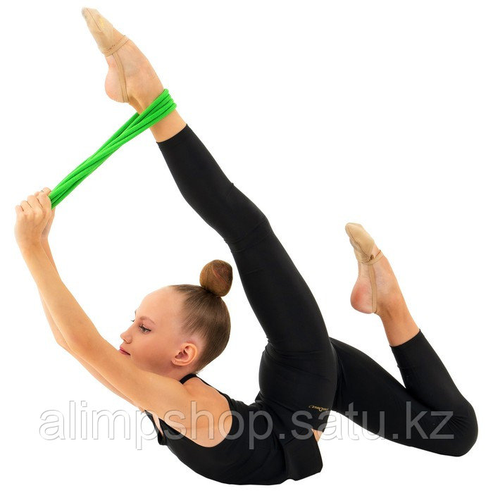 Скакалка гимнастическая Grace Dance, 3 м, цвет сиреневый зеленый, Полипропилен, Зелёный - фото 5 - id-p115738746