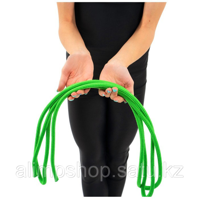 Скакалка гимнастическая Grace Dance, 3 м, цвет сиреневый зеленый, Полипропилен, Зелёный - фото 8 - id-p115738746